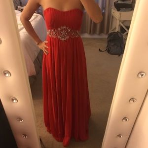 Formal dress with beads size XS